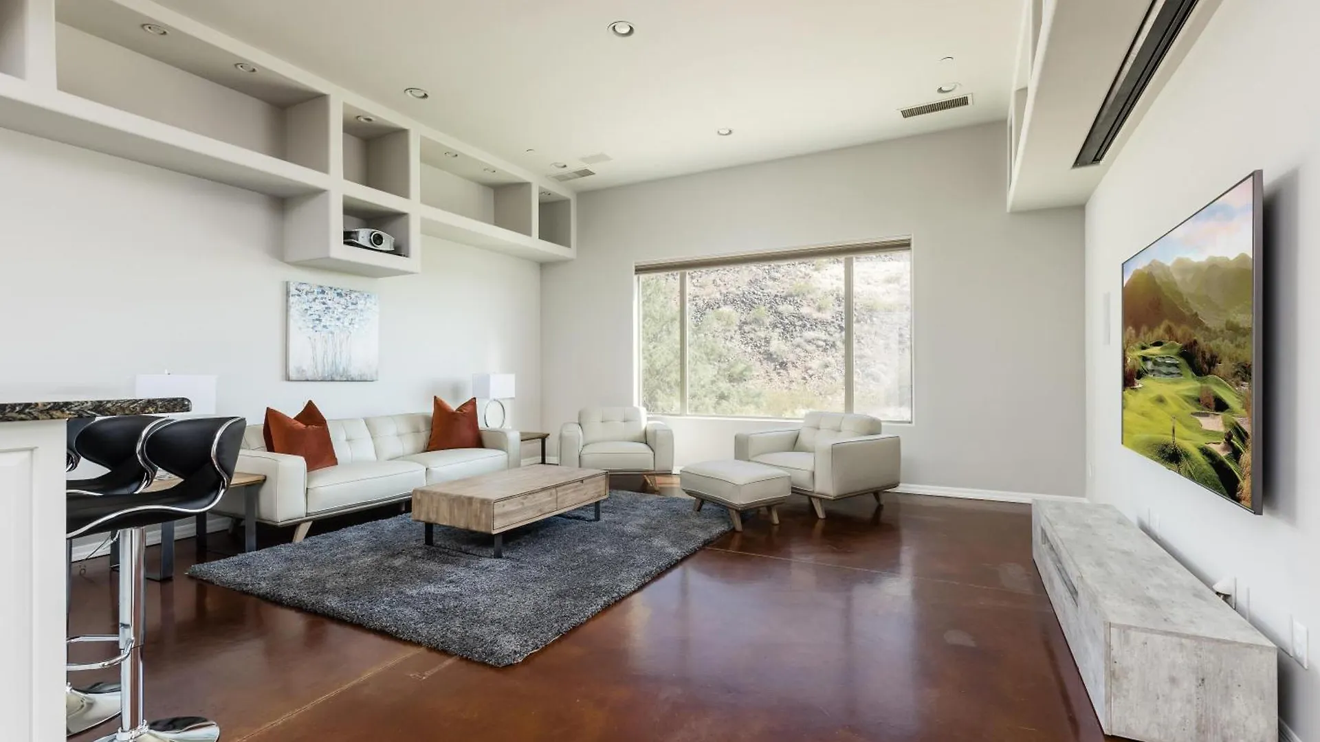 סקוטסדייל Luxury Mountain Estate-Pool-Spa-Bbq+Bar-Fire Pit בית נופש